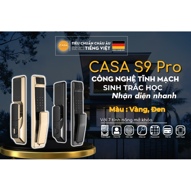 Khóa thông minh - Công Ty TNHH 1 TV NK TMDV Thiết Bị Thông Minh CASA